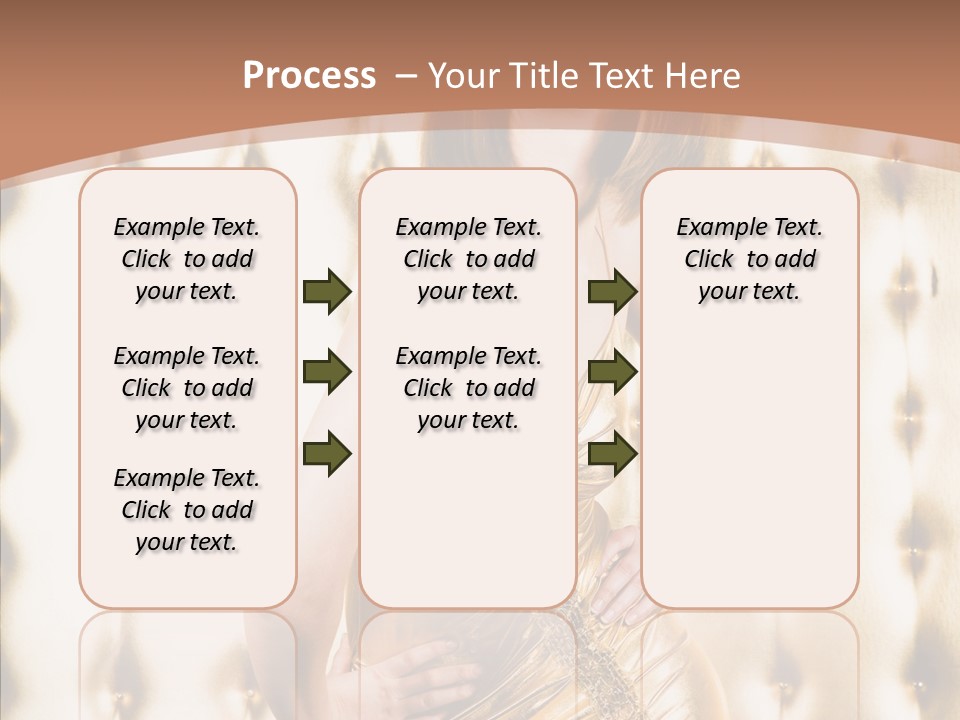 Erotica Body Couch PowerPoint Template