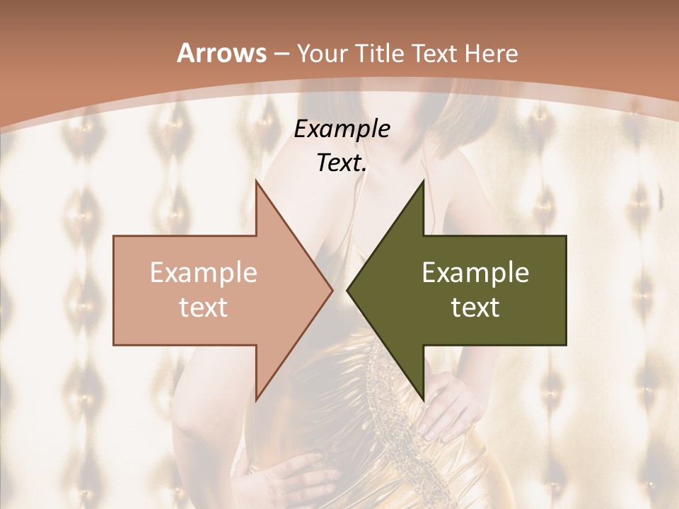 Erotica Body Couch PowerPoint Template