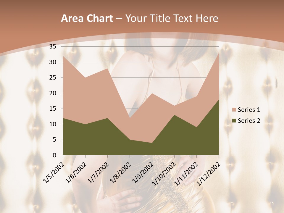 Erotica Body Couch PowerPoint Template