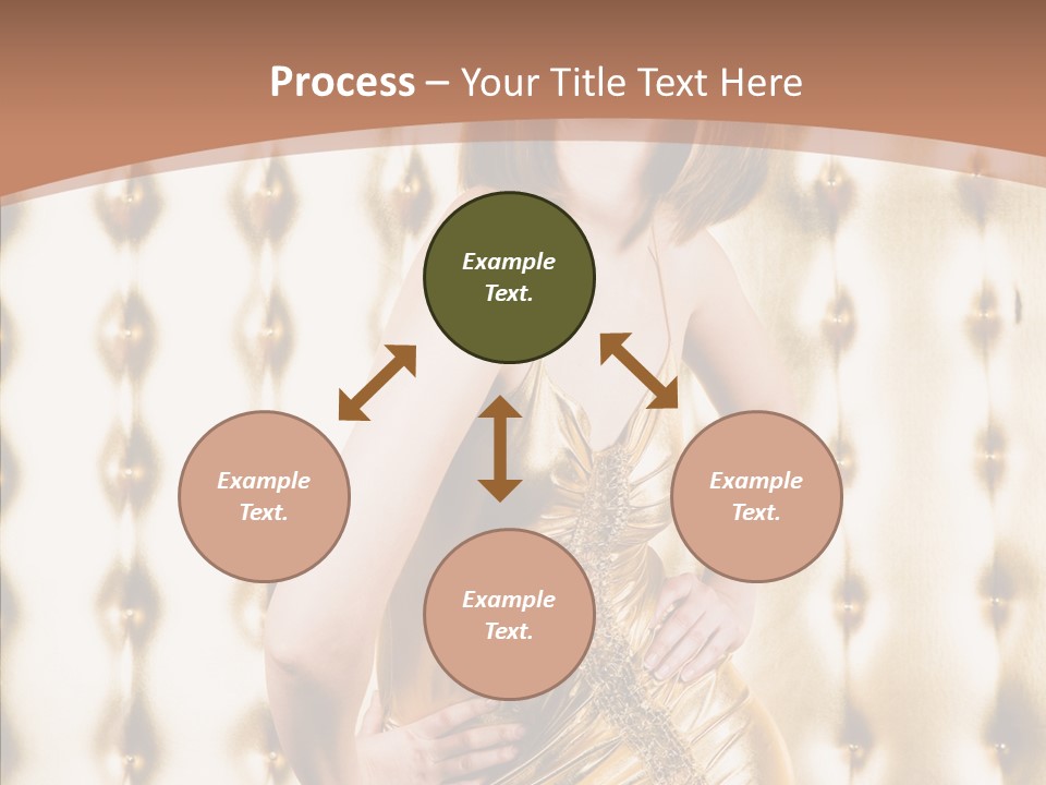 Erotica Body Couch PowerPoint Template