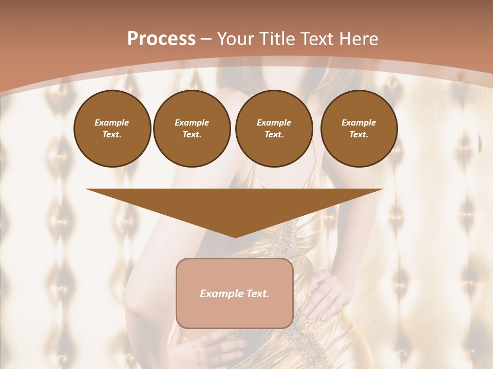 Erotica Body Couch PowerPoint Template