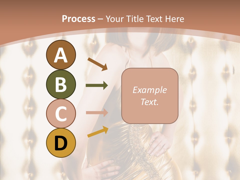 Erotica Body Couch PowerPoint Template