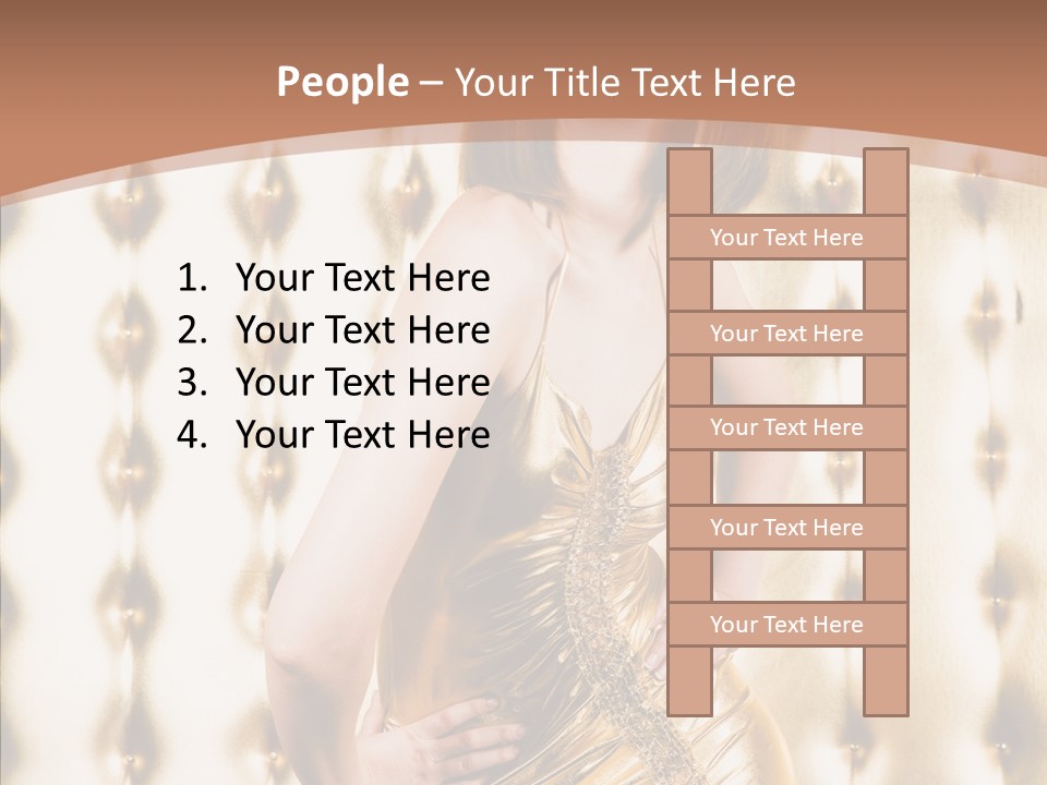 Erotica Body Couch PowerPoint Template