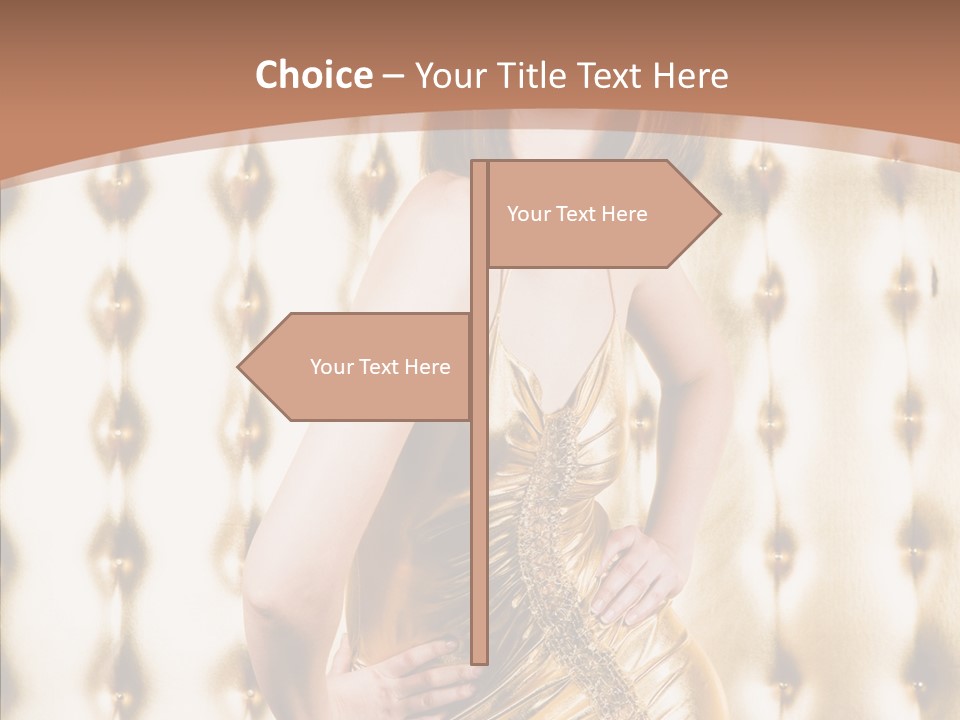 Erotica Body Couch PowerPoint Template