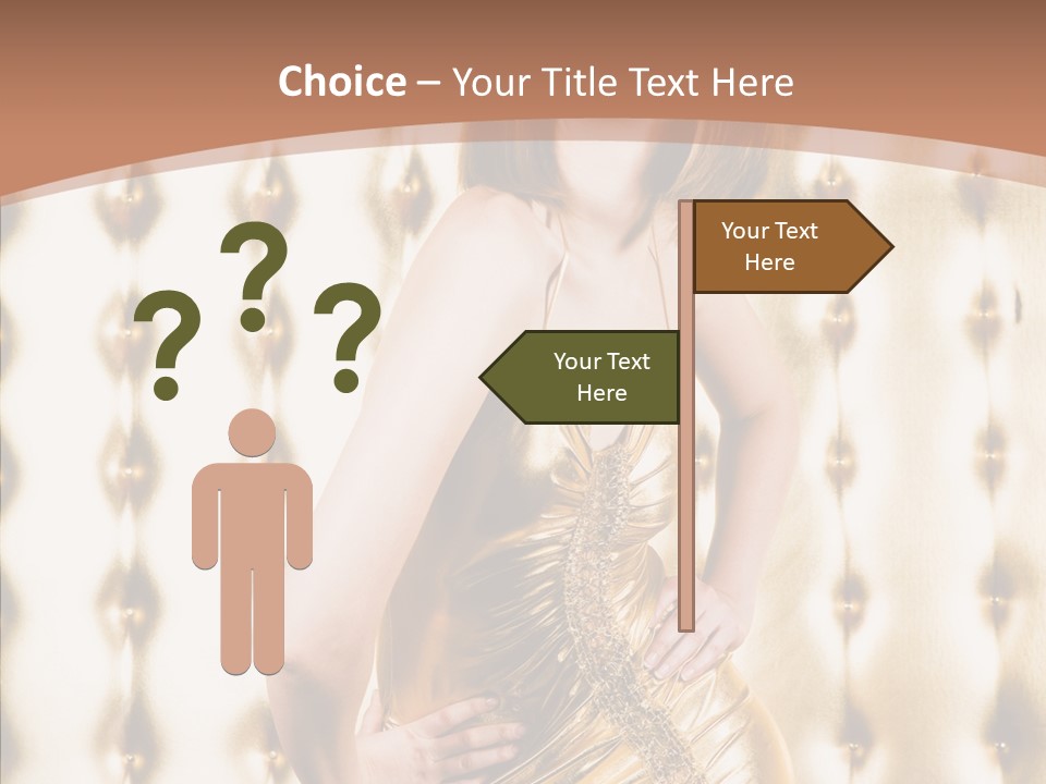 Erotica Body Couch PowerPoint Template