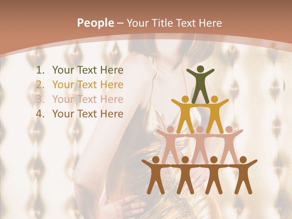 Erotica Body Couch PowerPoint Template