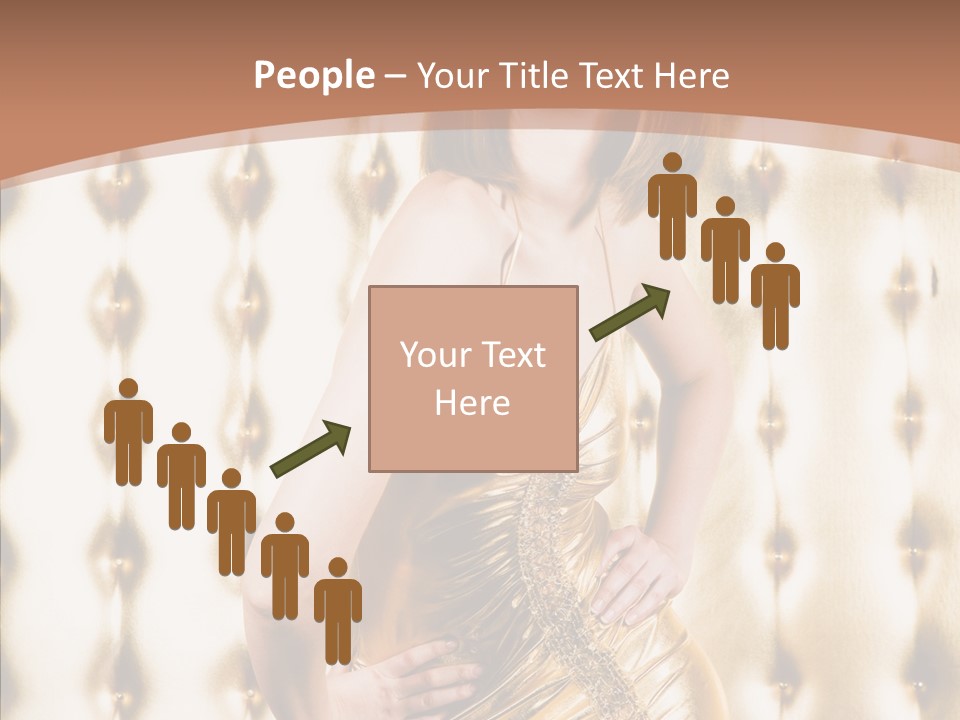 Erotica Body Couch PowerPoint Template