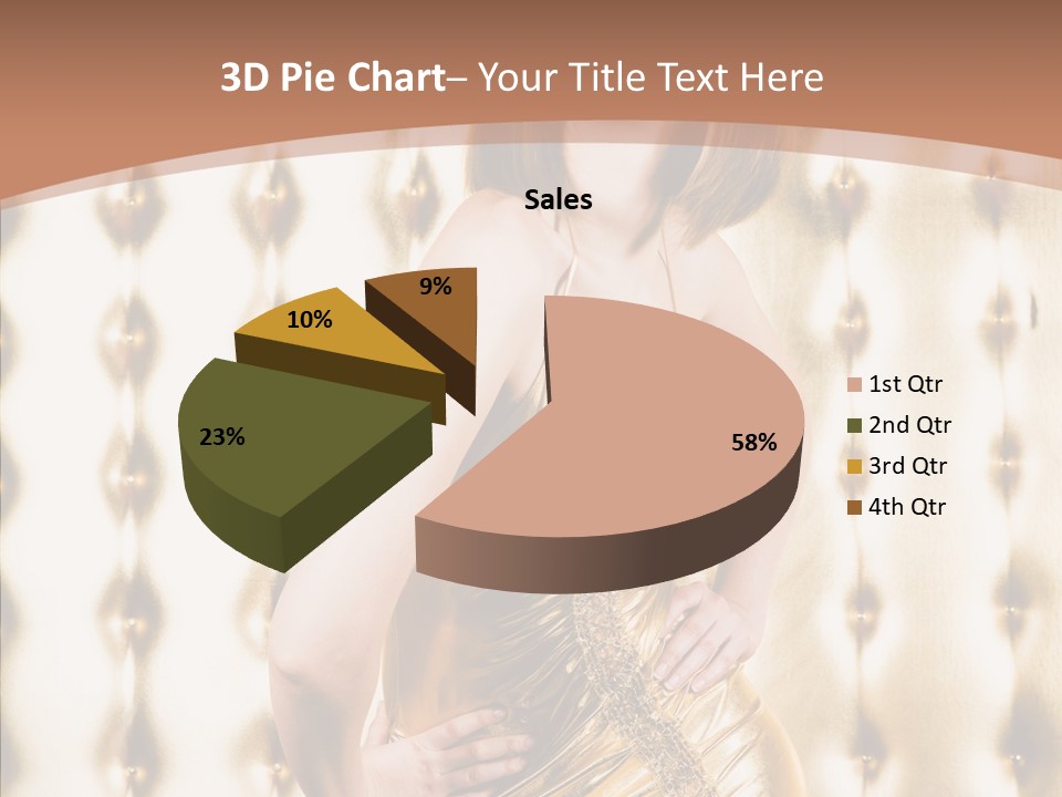 Erotica Body Couch PowerPoint Template