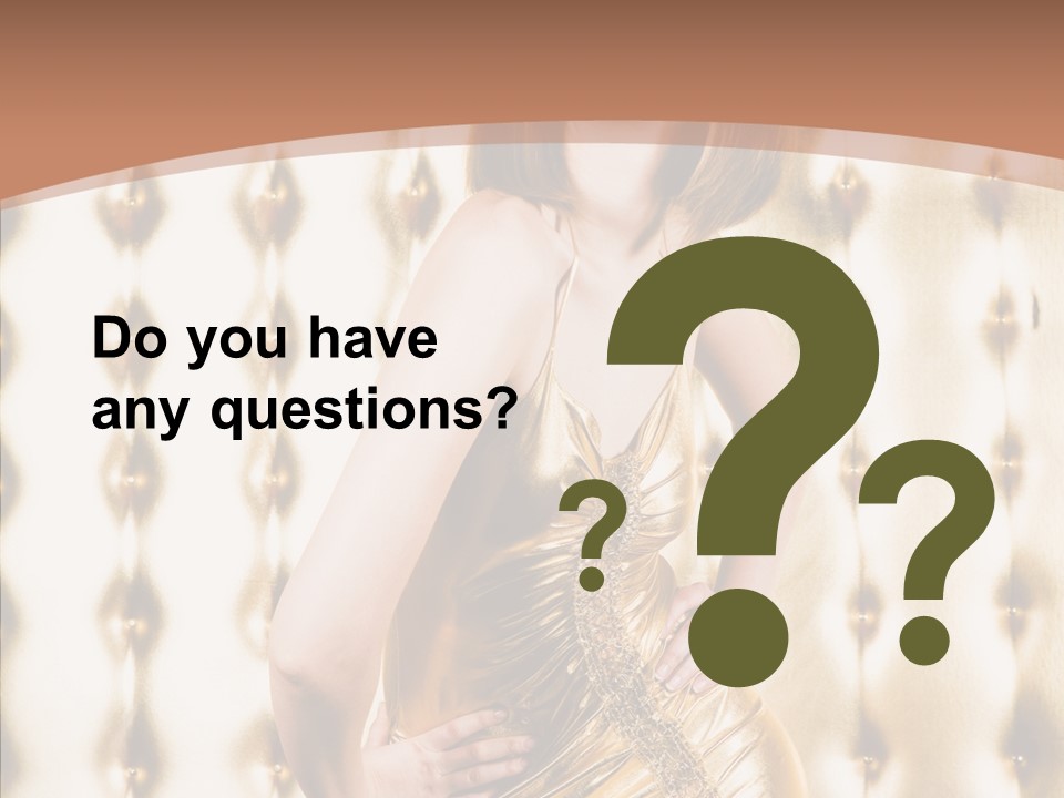 Erotica Body Couch PowerPoint Template