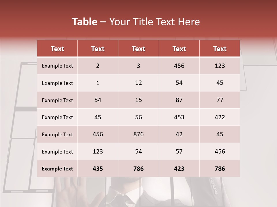 Building Property Room PowerPoint Template
