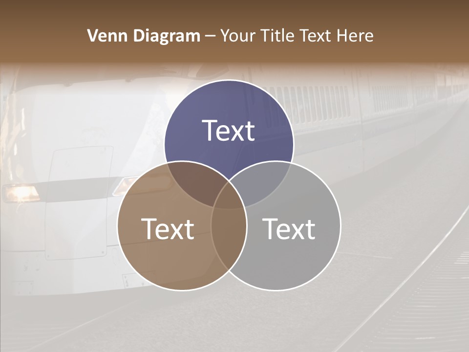 Train Kodama Fast PowerPoint Template
