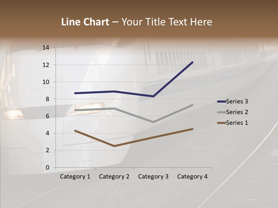 Train Kodama Fast PowerPoint Template