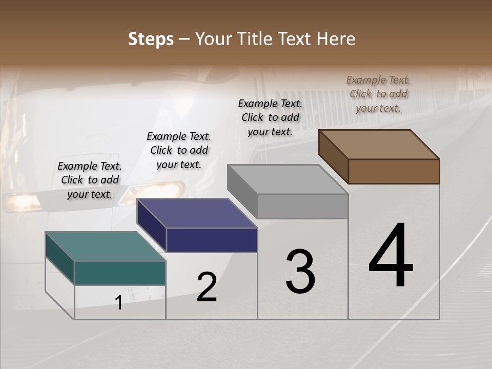 Train Kodama Fast PowerPoint Template