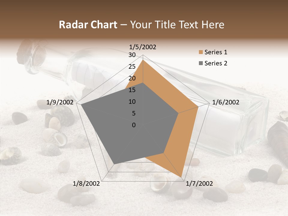 Shells Message Stones PowerPoint Template