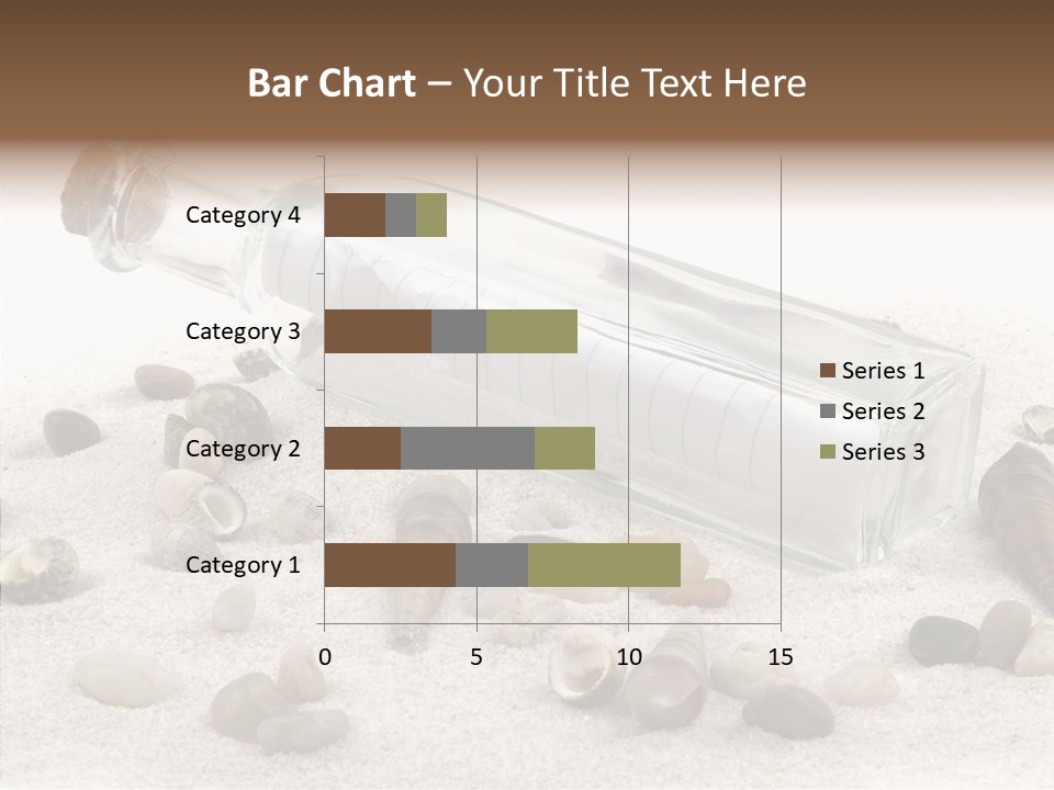 Shells Message Stones PowerPoint Template