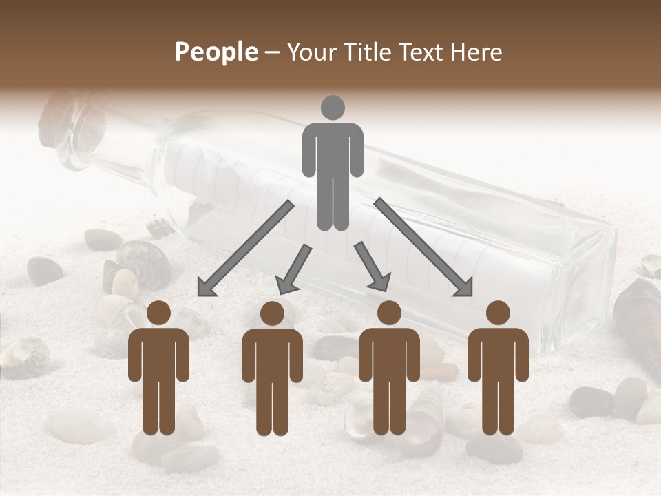 Shells Message Stones PowerPoint Template