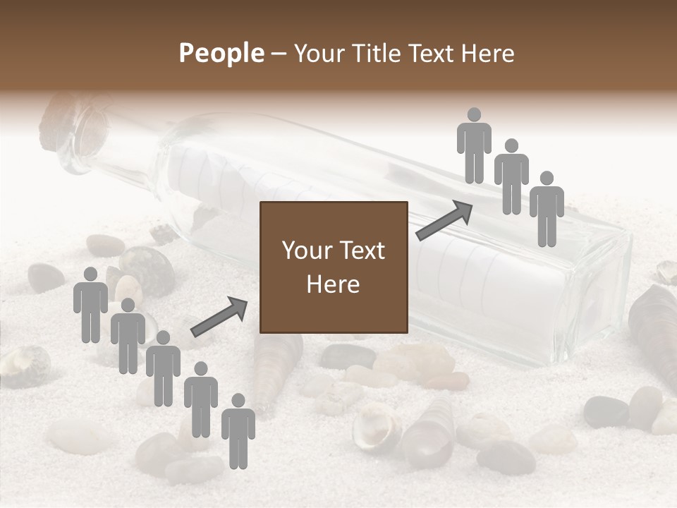 Shells Message Stones PowerPoint Template