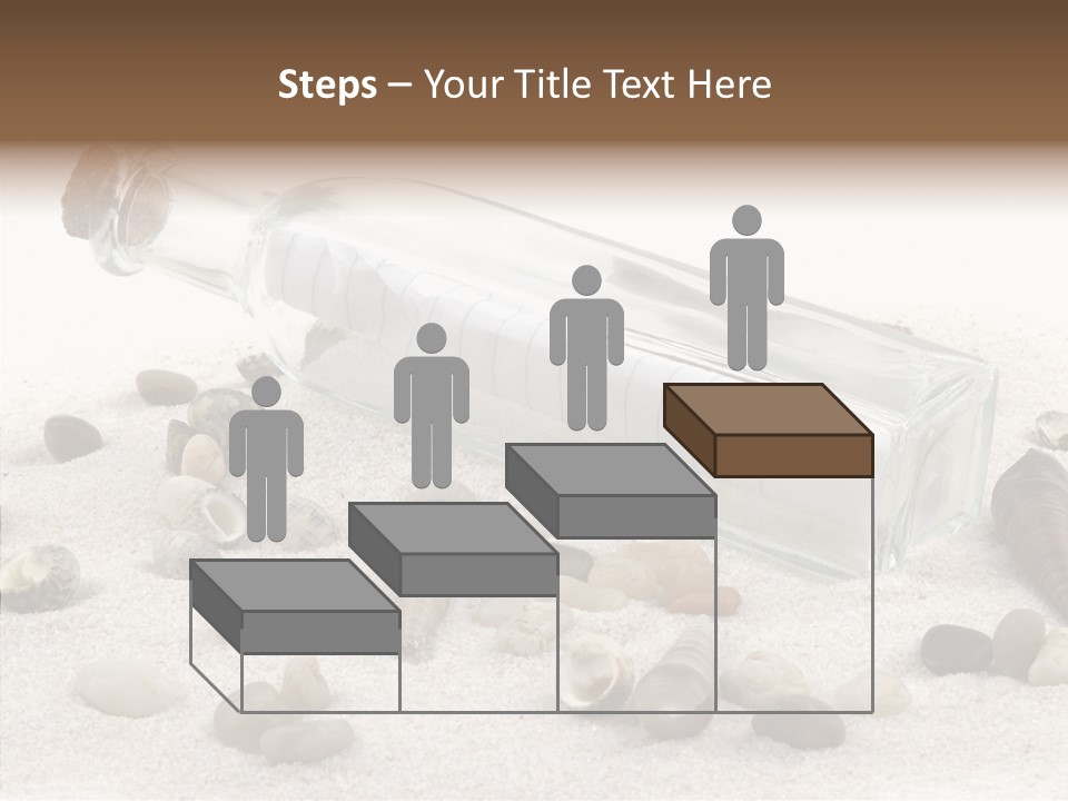 Shells Message Stones PowerPoint Template