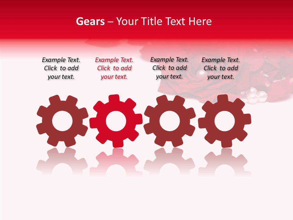 Date Romantic Sparkle PowerPoint Template