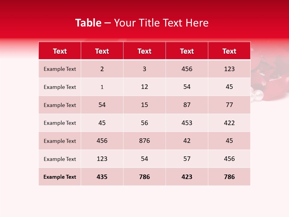 Date Romantic Sparkle PowerPoint Template