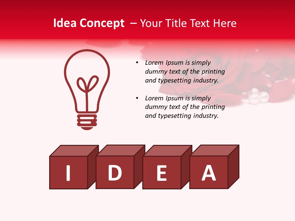 Date Romantic Sparkle PowerPoint Template