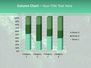 Leaf Spray Rain PowerPoint Template