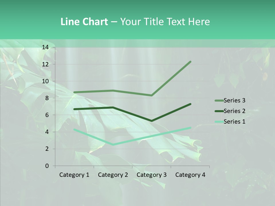 Leaf Spray Rain PowerPoint Template