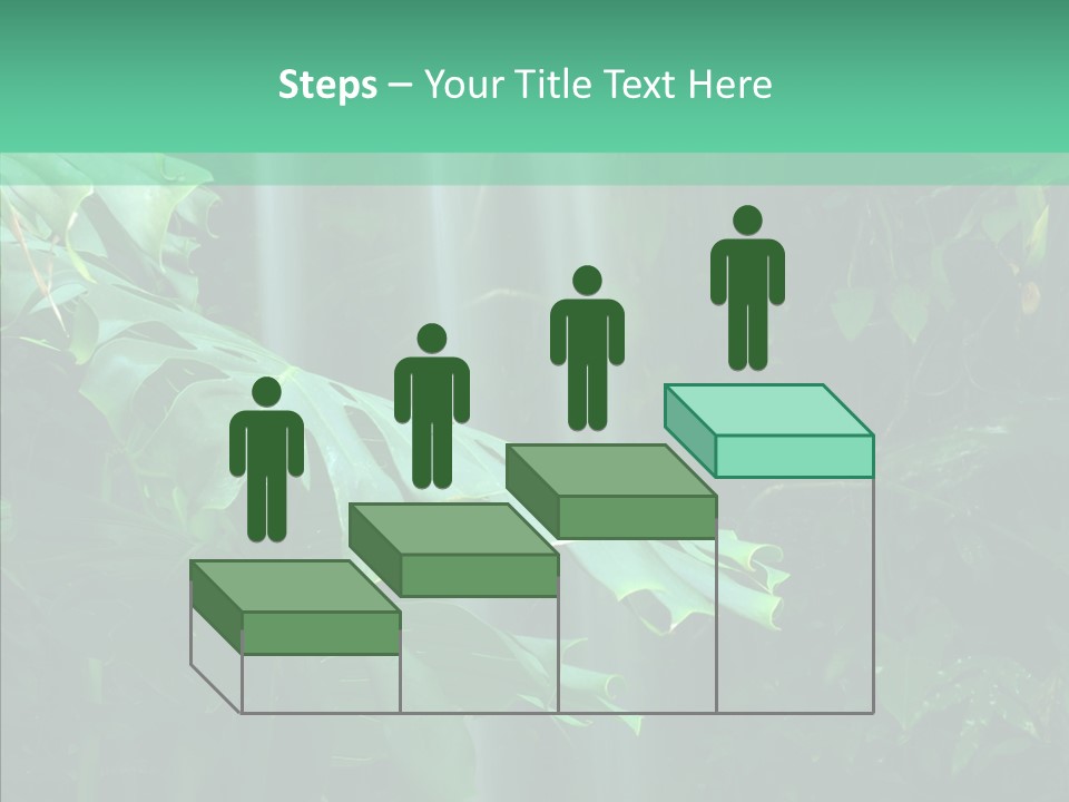 Leaf Spray Rain PowerPoint Template