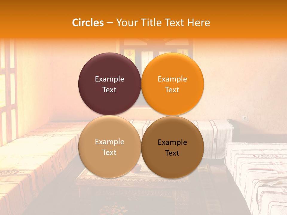 History Sepia Stonework PowerPoint Template