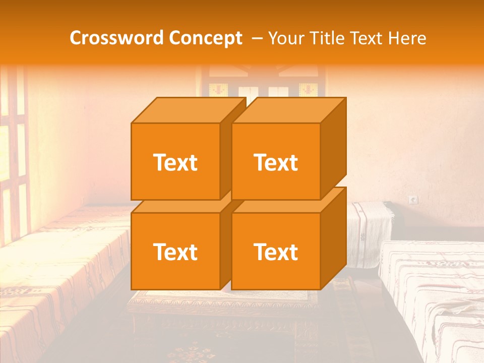History Sepia Stonework PowerPoint Template