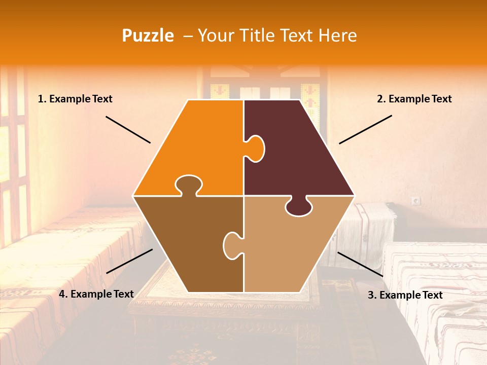 History Sepia Stonework PowerPoint Template