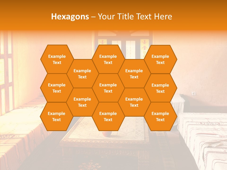 History Sepia Stonework PowerPoint Template