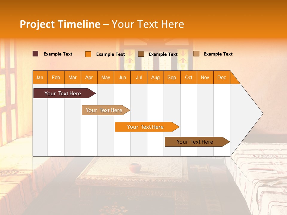 History Sepia Stonework PowerPoint Template