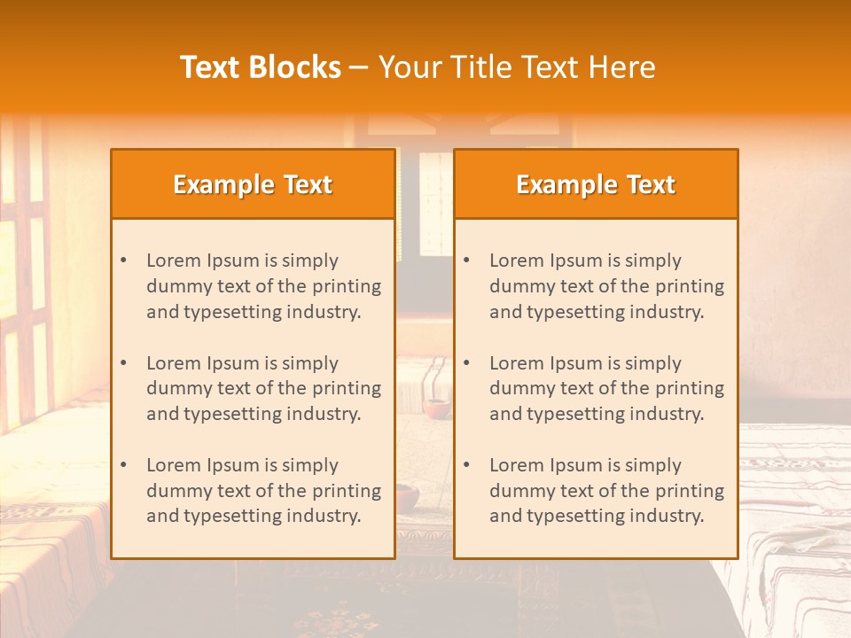 History Sepia Stonework PowerPoint Template