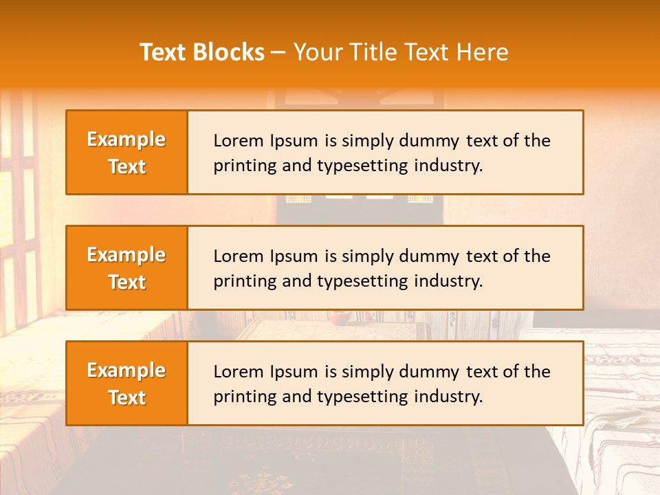 History Sepia Stonework PowerPoint Template