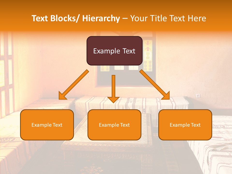 History Sepia Stonework PowerPoint Template