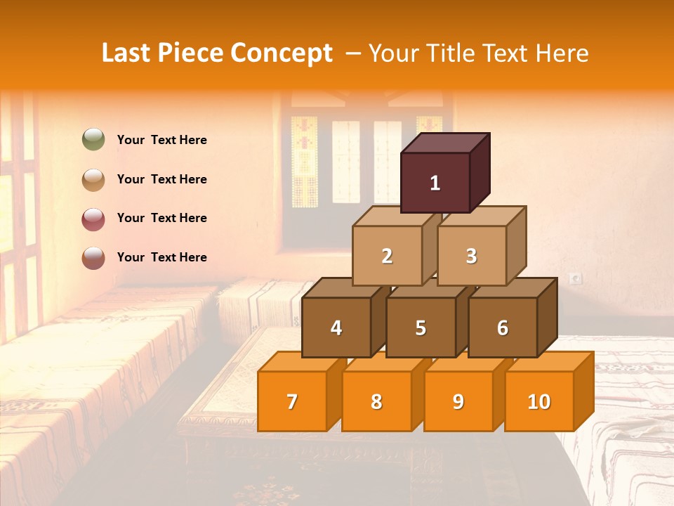 History Sepia Stonework PowerPoint Template