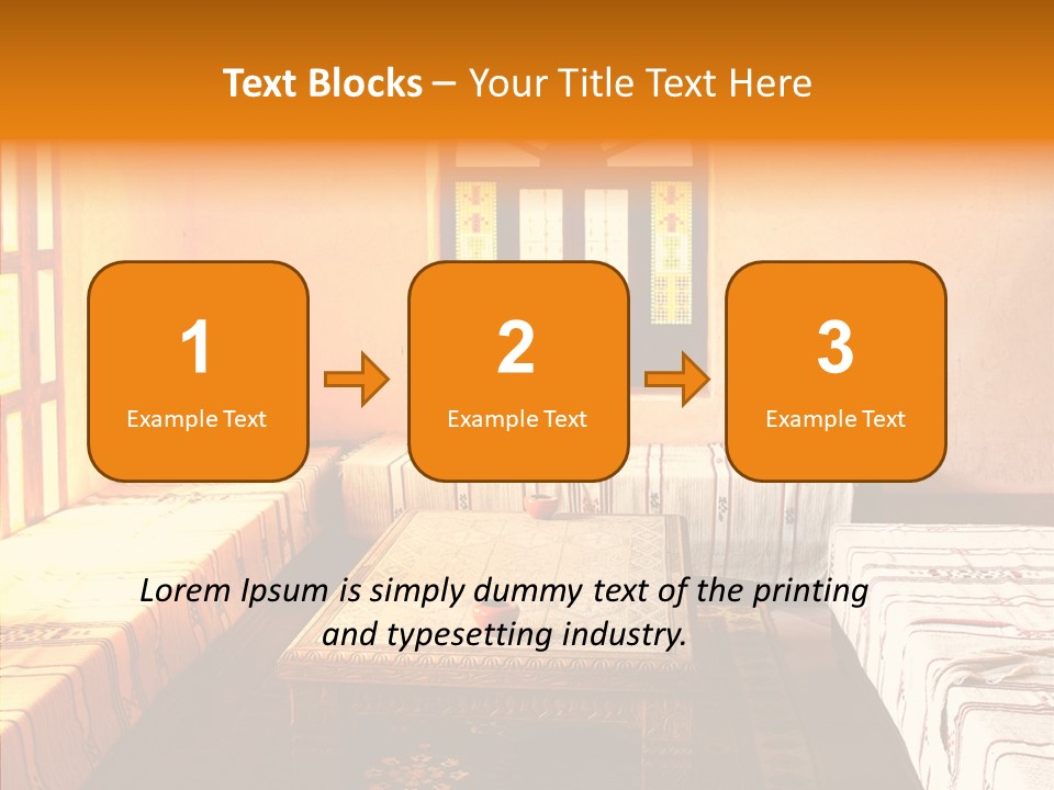 History Sepia Stonework PowerPoint Template