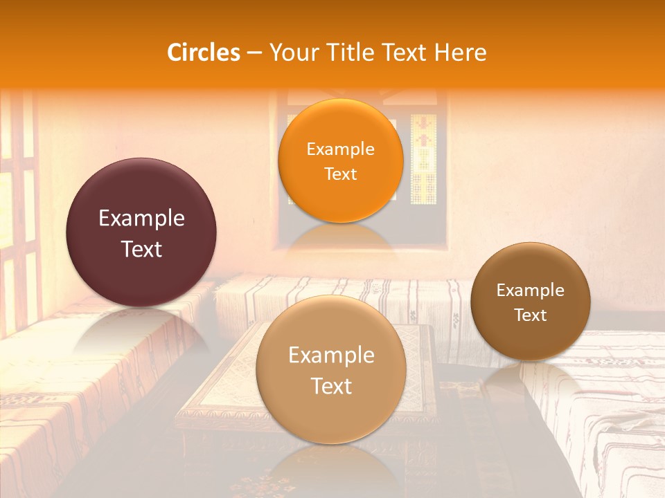 History Sepia Stonework PowerPoint Template