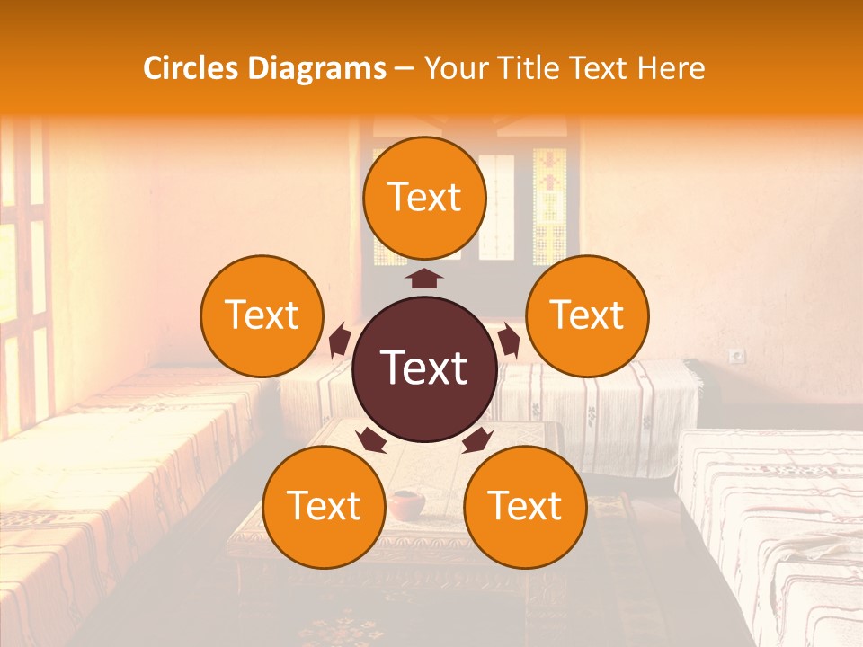 History Sepia Stonework PowerPoint Template