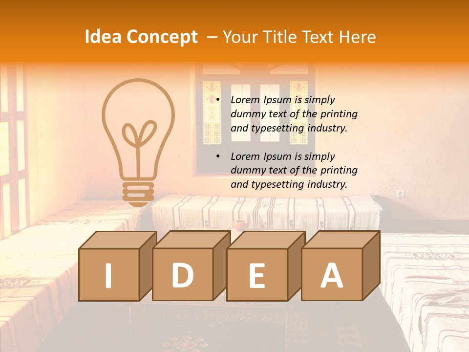 History Sepia Stonework PowerPoint Template