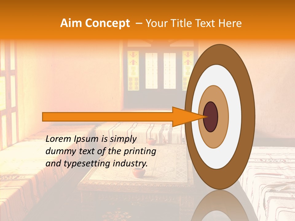 History Sepia Stonework PowerPoint Template