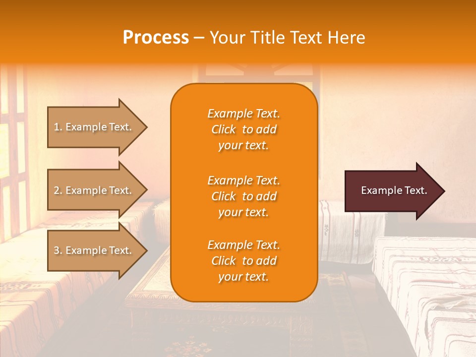 History Sepia Stonework PowerPoint Template