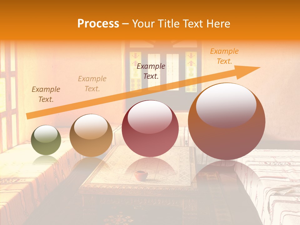 History Sepia Stonework PowerPoint Template