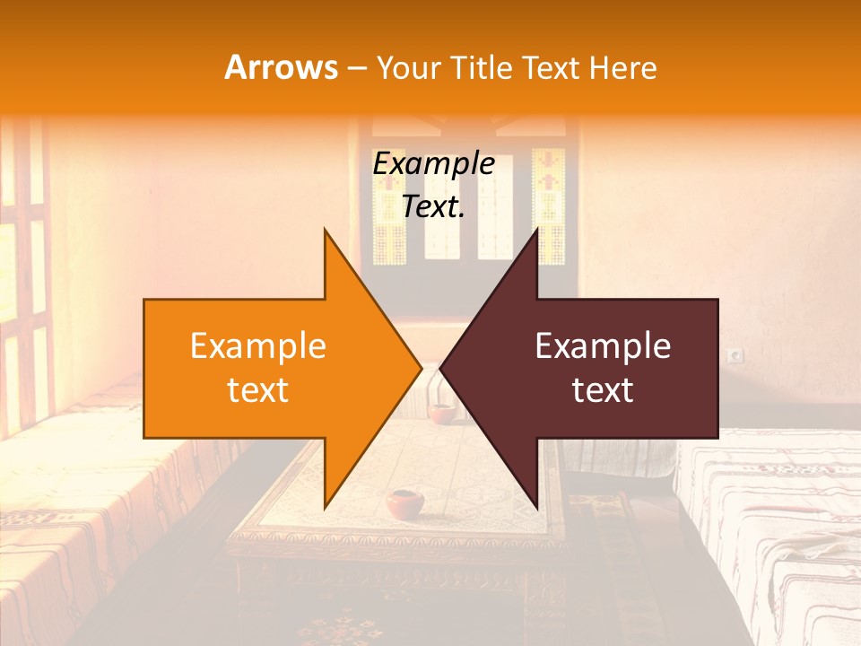 History Sepia Stonework PowerPoint Template