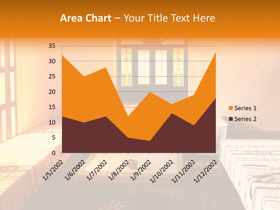 History Sepia Stonework PowerPoint Template