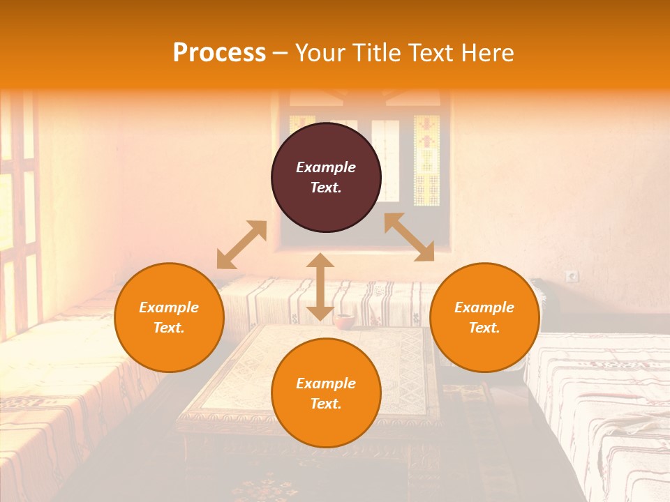 History Sepia Stonework PowerPoint Template