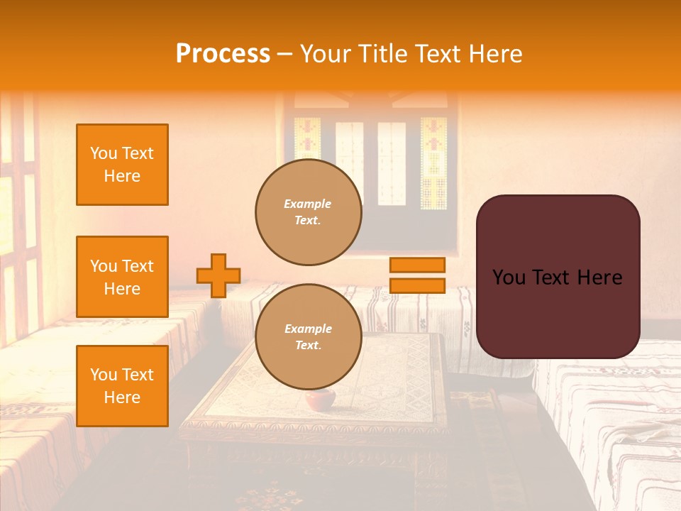 History Sepia Stonework PowerPoint Template