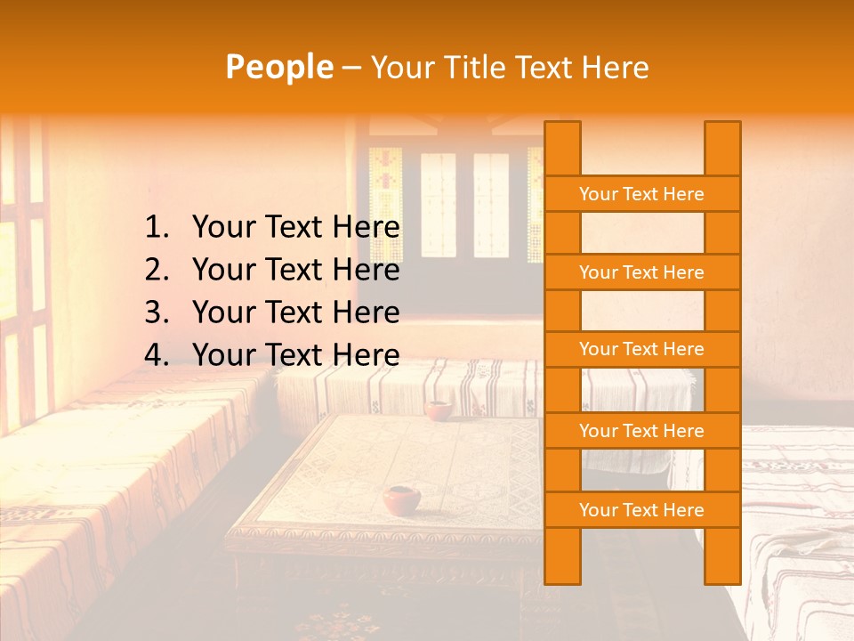 History Sepia Stonework PowerPoint Template