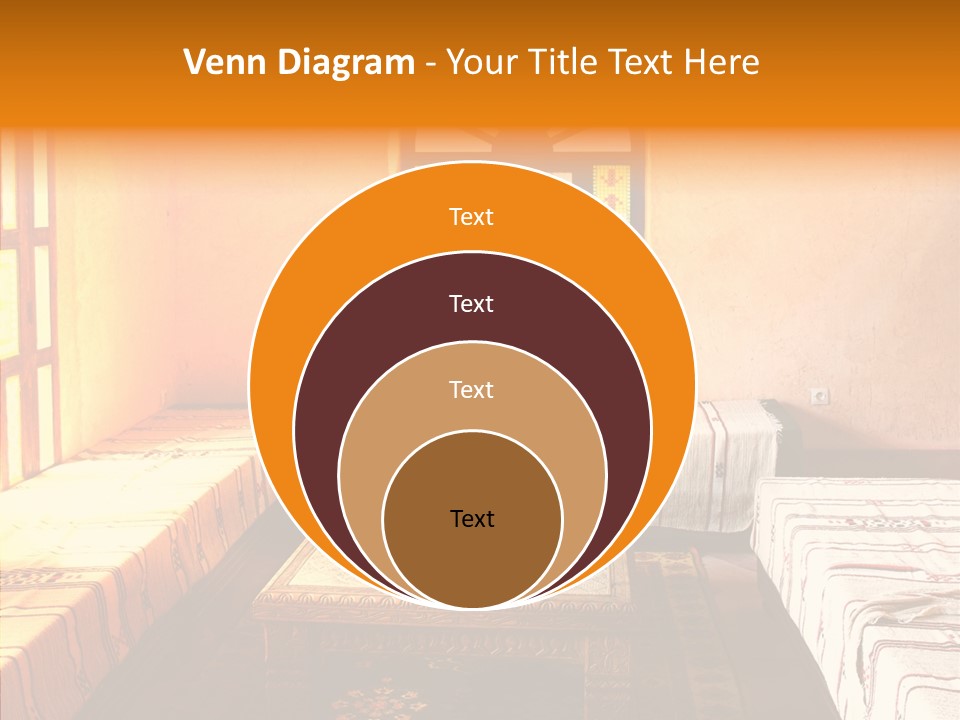 History Sepia Stonework PowerPoint Template